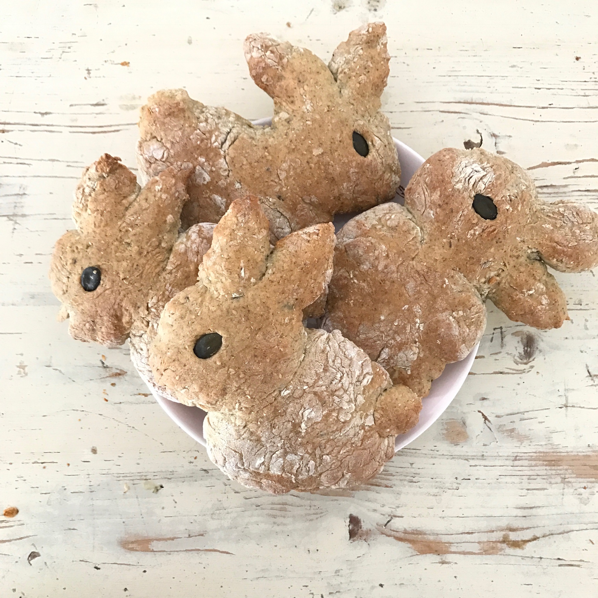 Gesunde Hasenbrotchen Rezept Zu Ostern Zum Backen Mit Kindern